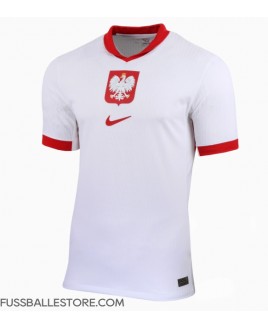 Günstige Polen Heimtrikot EM 2024 Kurzarm